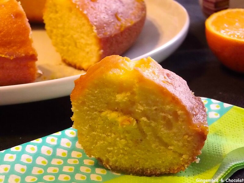 CAKE À L'ORANGE DE PIERRE HERMÉ - Gingembre & Chocolat