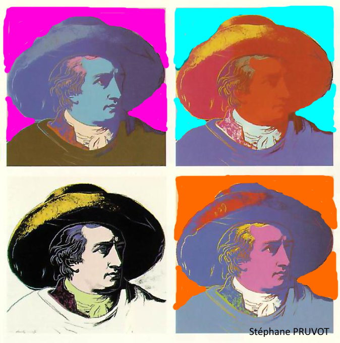 Interprétation Andy Warhol Goethe