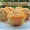 Muffins aux fruits de la passion