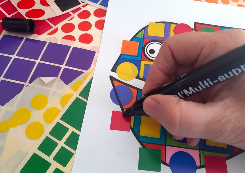 423-Artistes à explorer-Poisson VASARELY (13)