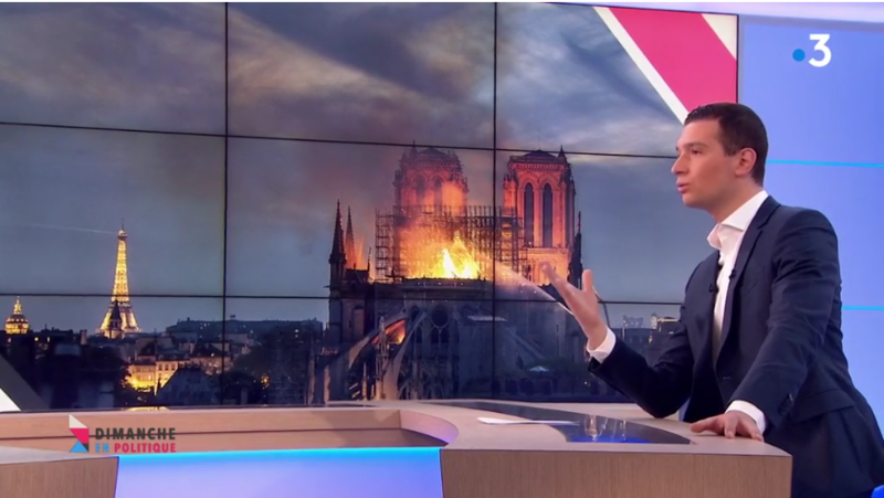 NOTRE DAME EN FEU BARDELLA MEDIA DIXIT WORLD