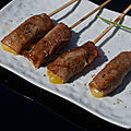 Yakitori au fromage