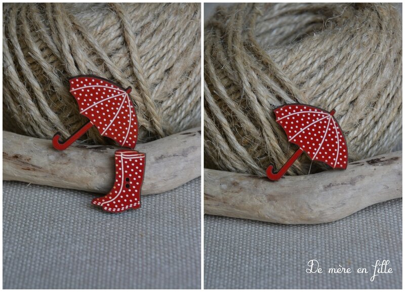 petit parapluie rouge