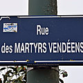 Cugand (85), rue des Martyrs vendéens