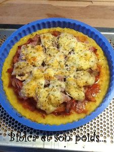 Tarte_de_polenta_jambon_champignons_mozzarella