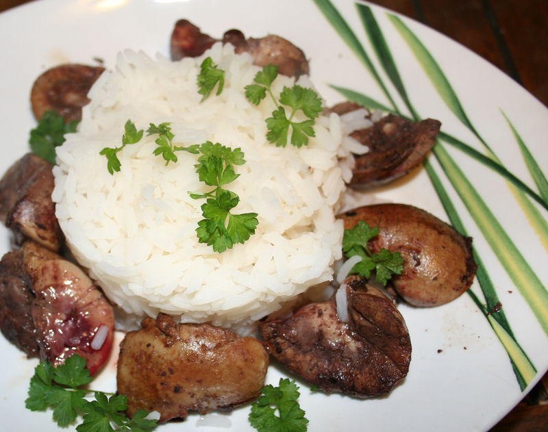 Rognons d'agneau au cumin amafacon