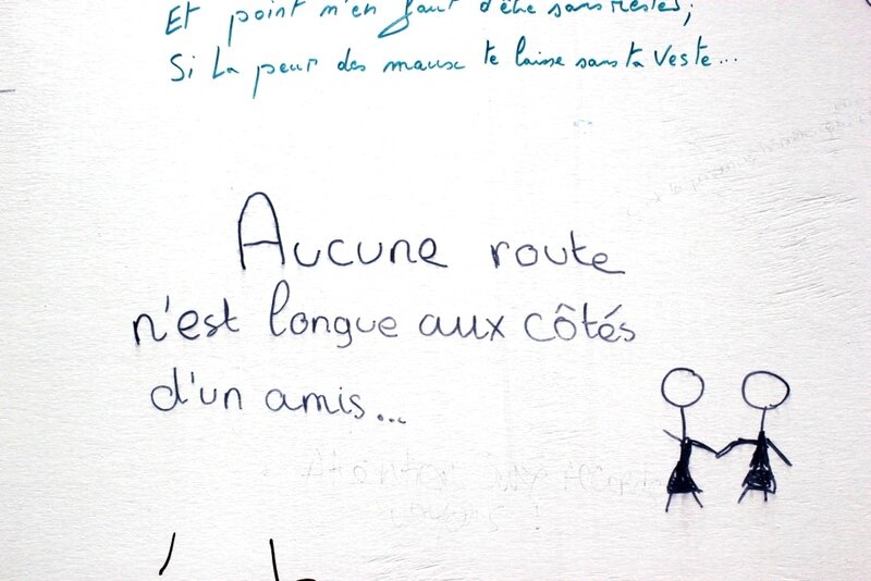 Coulommiers bibliothèque mur d'expression poétique clicfoto Francis Dechy juin 2014 07