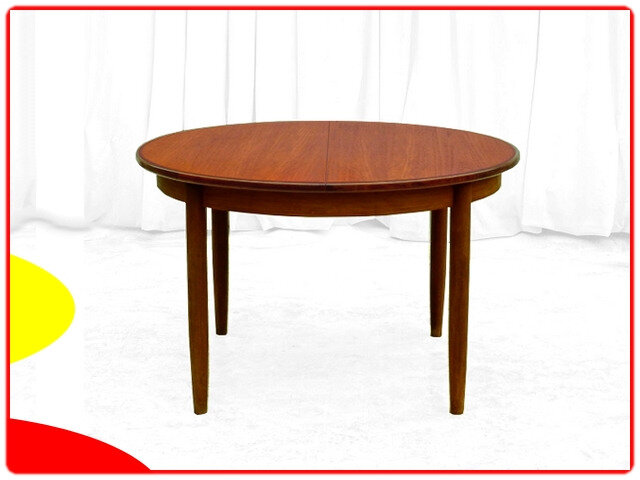 table extensible danoise teck 1960