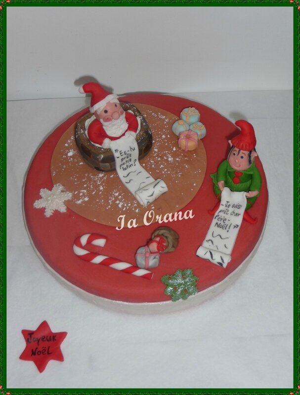 Gâteau de Noël / Christmas cake