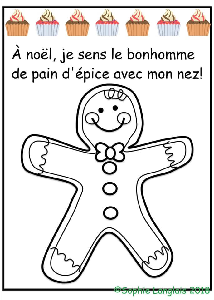 Les 5 sens de noël Assistante Maternelle Argenteuil Orgemont