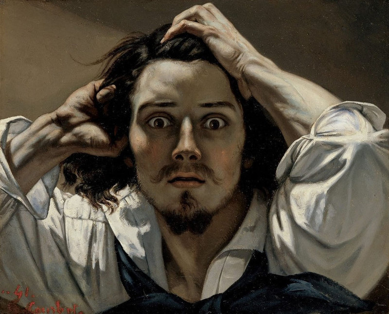 Autoportrait stupéfiant Le Désespéré de Courbet! Ode à Cerise Autoportrait stupéfiant Le Désespéré de Courbet! Ode à Cerise