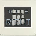 Edward ruscha, that is right, 1989