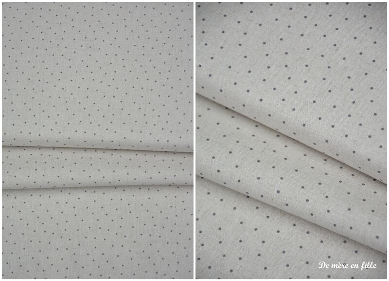naturel pois gris