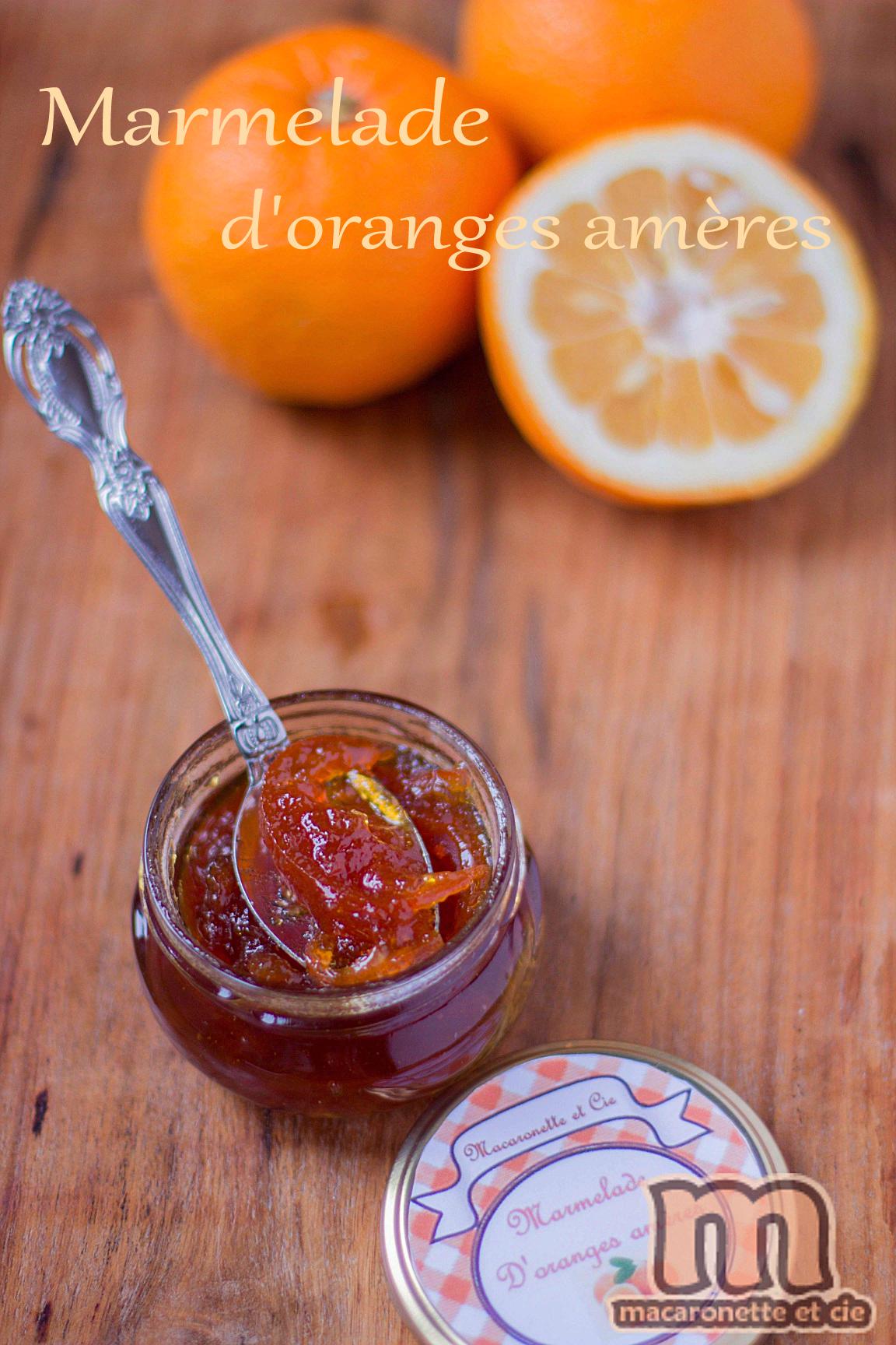Marmelade D Oranges Ameres De Mon Grand Pere Marmelade d'oranges amères - Macaronette et cie