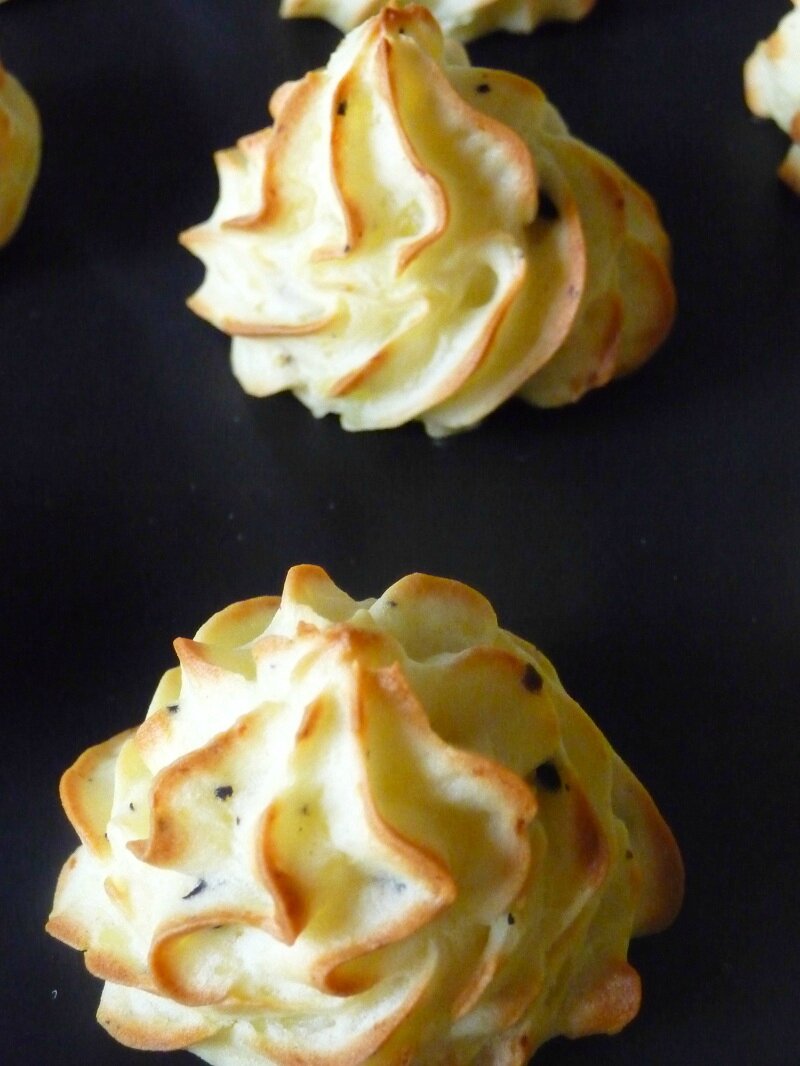 Pommes Duchesse à la truffe Les petits plats de Pommes Duchesse à la truffe Les petits plats de