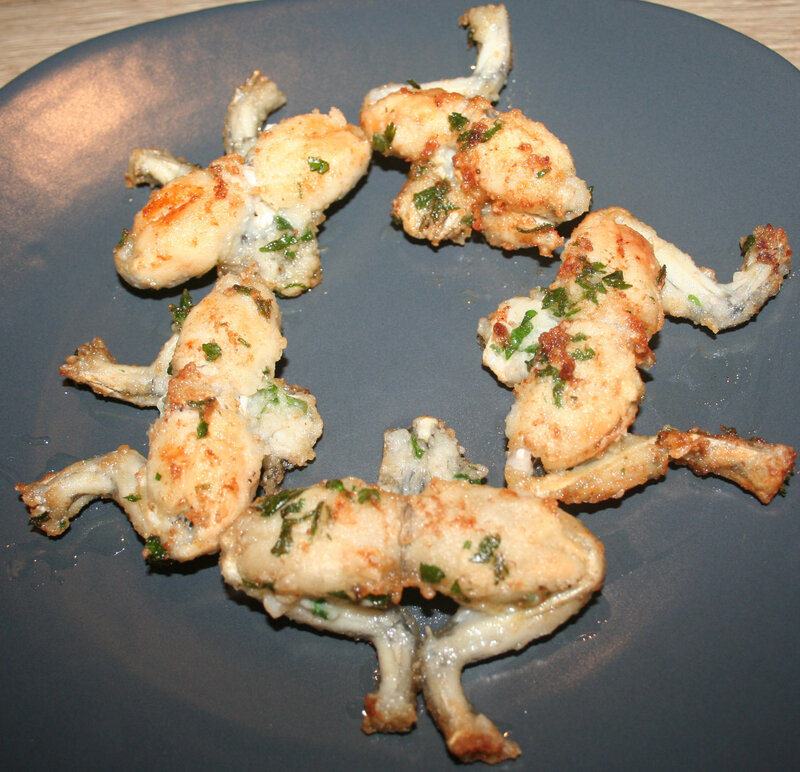 Cuisses de grenouilles à la meunière amafacon Cuisses de grenouilles à la meunière amafacon