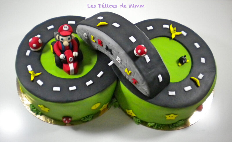 Gâteau Super Mario Kart 7