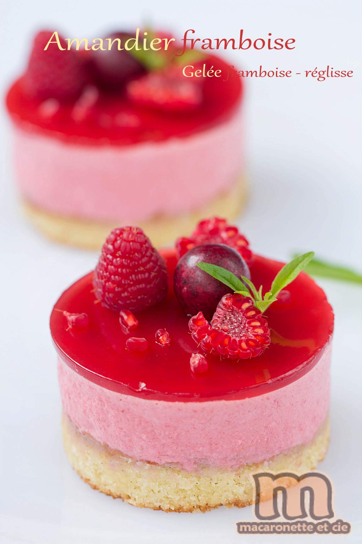Amandier Framboise Et Gelee Framboise Reglisse Macaronette Et Cie Amandier Framboise Et Gelee Framboise Reglisse Macaronette Et Cie