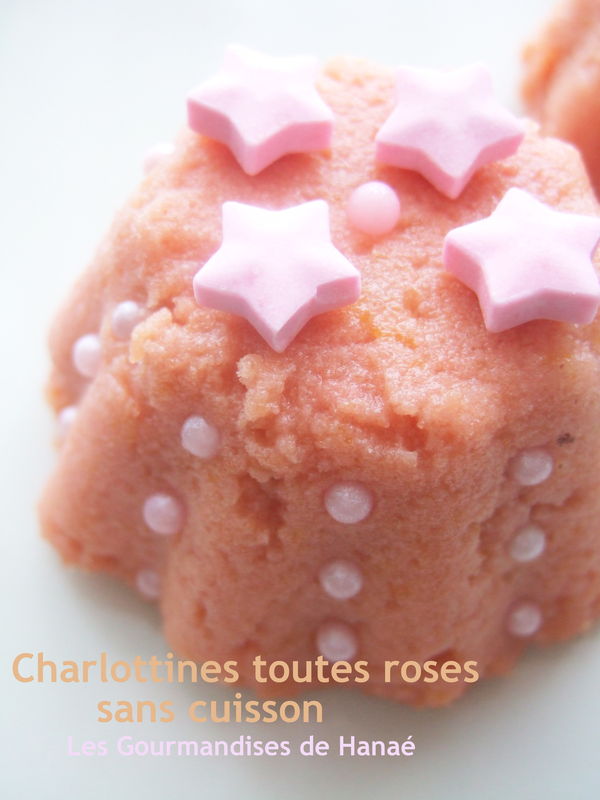 Charlottines Toutes Roses Les Gourmandises De Hanae