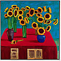 David hockney's 30 sunflowers achieves us$14.8 miilion at sotheby's hong kong