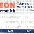 Aerosmith - mardi 14 novembre 1989 - hammersmith odeon (london)