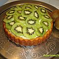 Tarte aux kiwis 