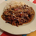 Goulasch de sanglier