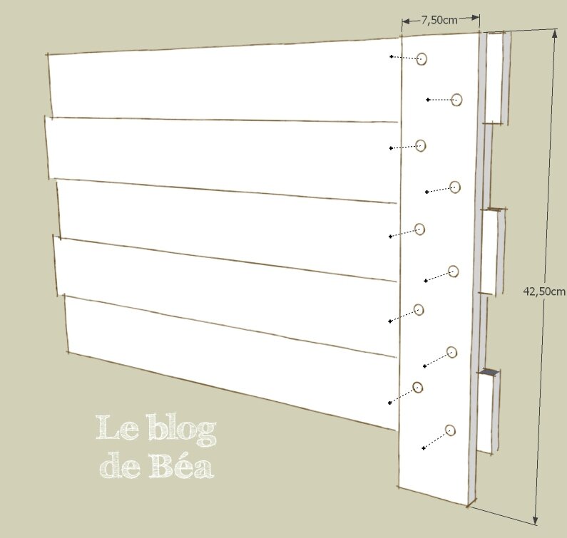 DIY carré potager en bois de palette