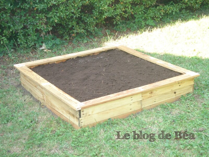 DIY Le carré de potager