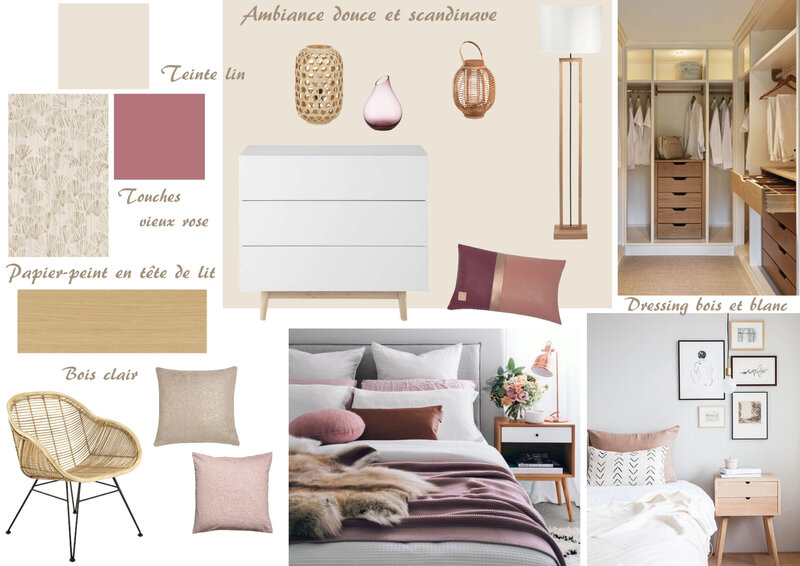 Planche de style - Chambre 2