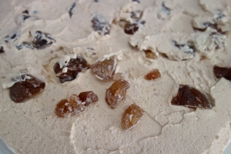 marrons glacés en morceaux