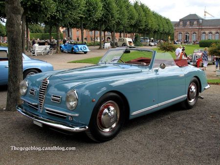 Alfa romeo 6C 2500 SS cabriolet de 1949 (9ème Classic Gala de Schwetzingen 2011) 01