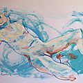 Alain Montoir Avignon galerie tableau dessin peinture de nu (9)