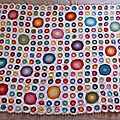 CAL Happy colours Blankett alias le plaid Bulles