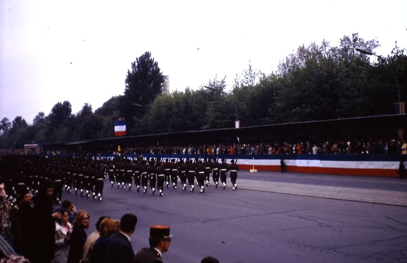 054 Défil-Inter-Alliés Berlin 13-05-1972 FR. 46°Régiment d'Infanterie