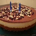Entremet poire/chocolat/speculoos