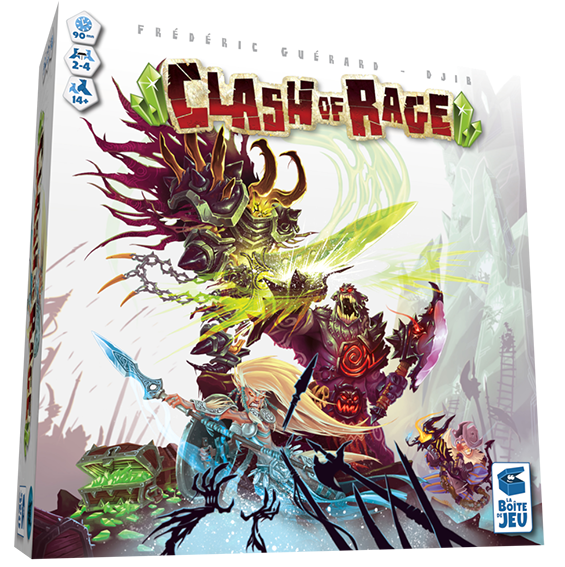 Boutique jeux de société - Pontivy - morbihan - ludis factory - Clash of rage