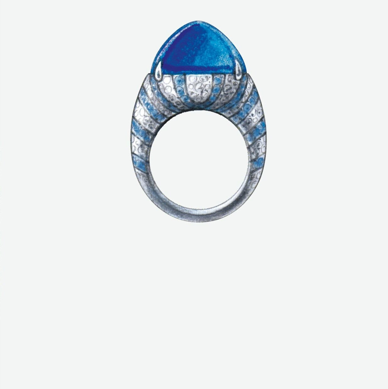 Bague discount tanzanite tiffany