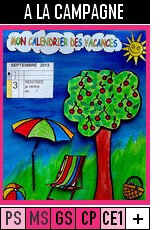 V94-Calendriers-Calendrier grandes vacances CAMPAGNE