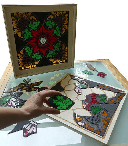 Puzzle vitrail