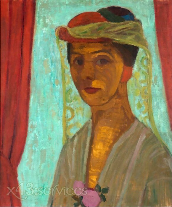 Paula-Modersohn-Becker-Self-portrait-with-hat-and-veil