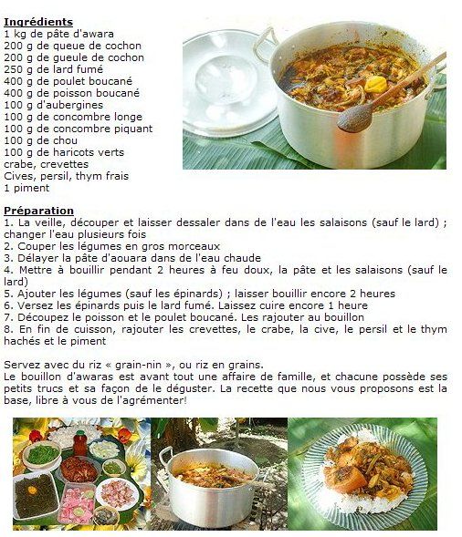 Le bouillon d'awara Notre séjour en Guyane