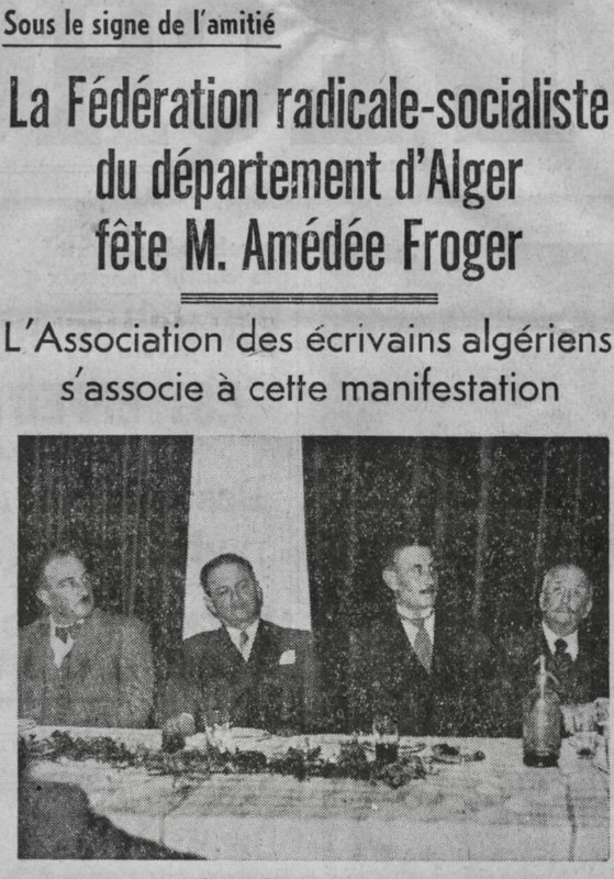 Froger, 1937