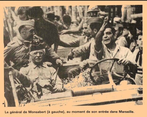 Gal Monsabert-Marseille -1944