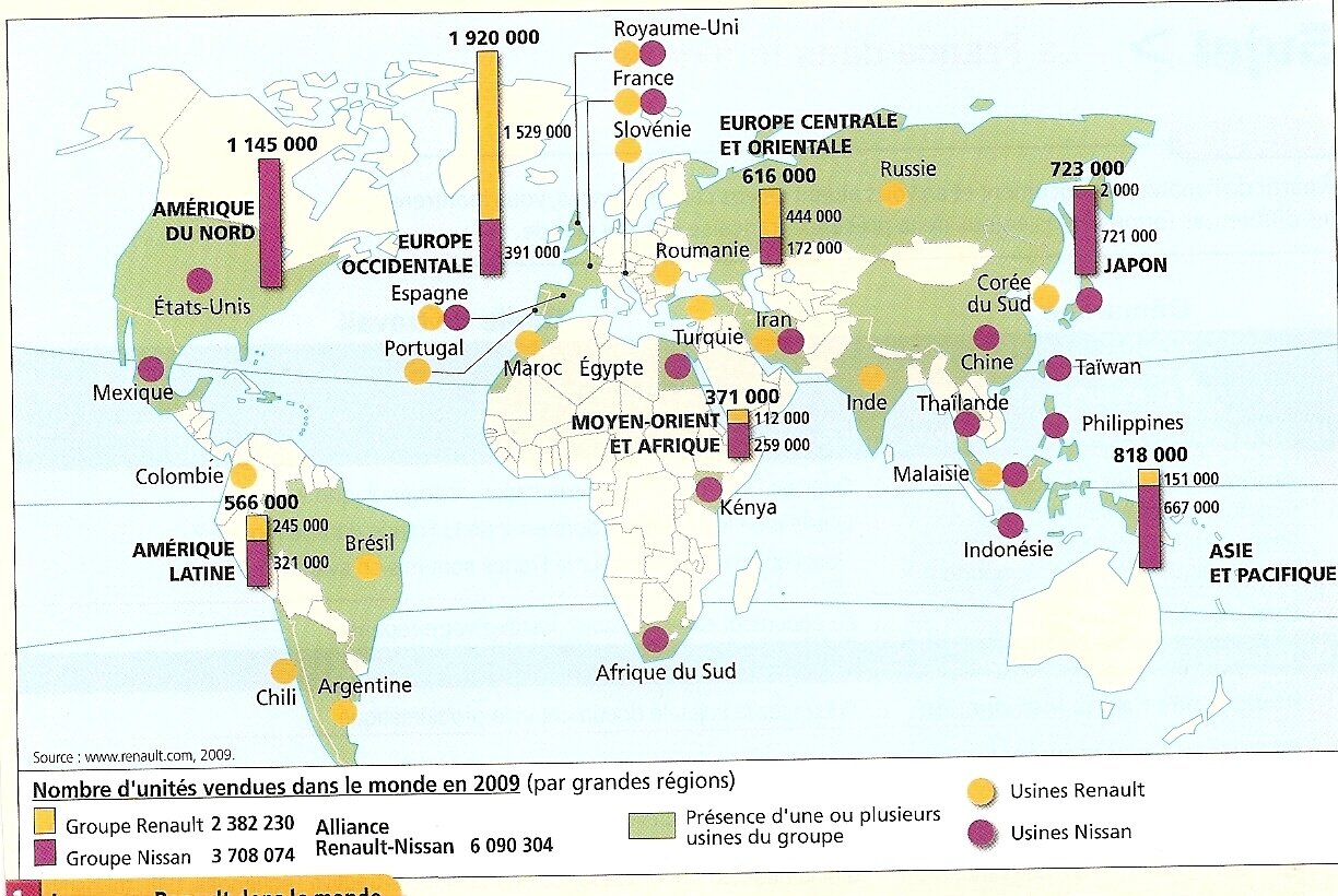 Cartes A Reviser Pour Preparer Le Croquis Du Ds N 2 Histoire Geographie Geopolitique Du Monde Contemporain