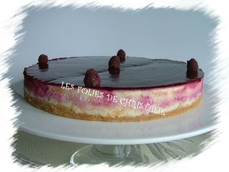 Cheesecake aux framboises 12