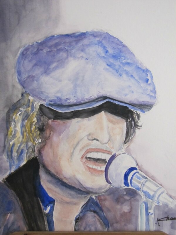 Johnny en concert