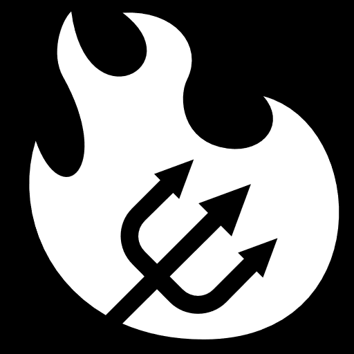 flaming-trident