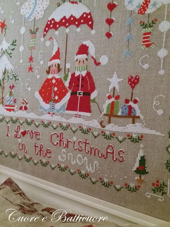 Christmas in the snow 2