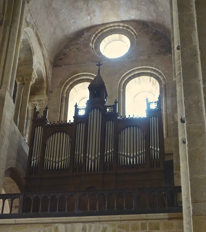 orgue de l'abbaye de Conques